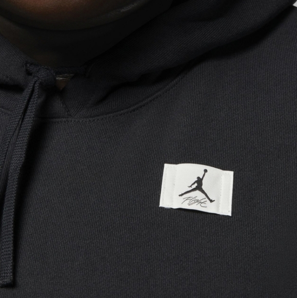 Nike Jordan Essentials Heavyweight Cropped Fleece Hoodie - black - Picture 3 of 11